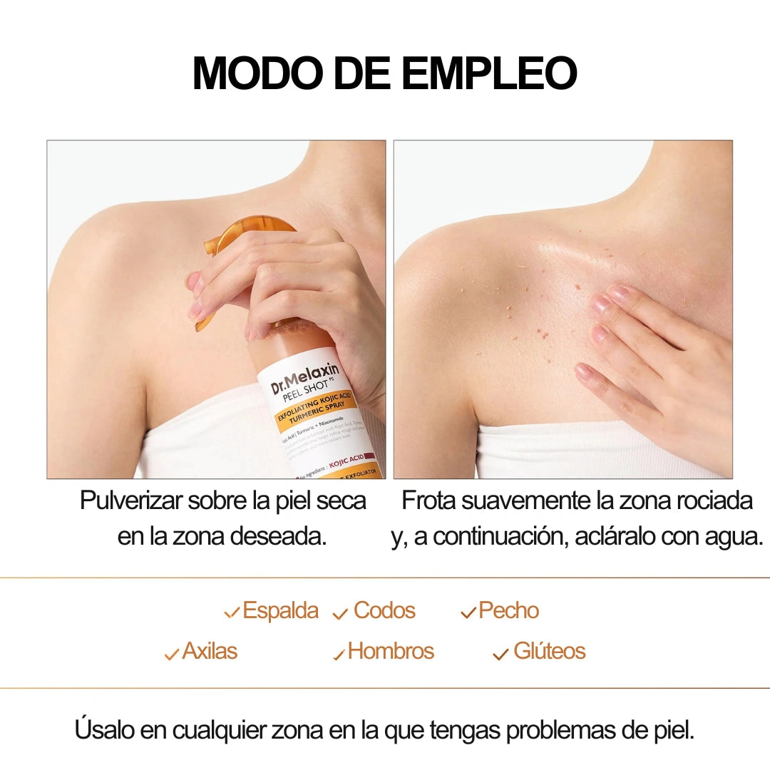 Exfoliante Corporal para Zonas Oscuras - Dr. Melaxin