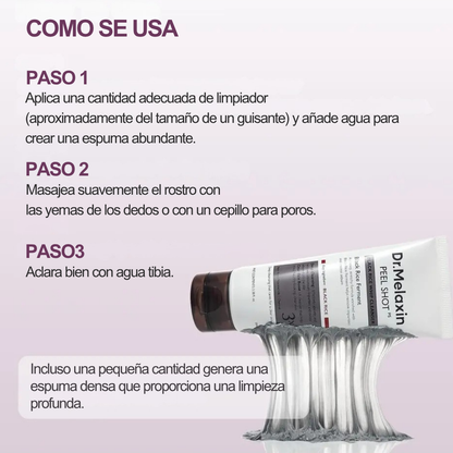 Limpiador Facial de Arroz: Limpieza Profunda y Poros Libres
