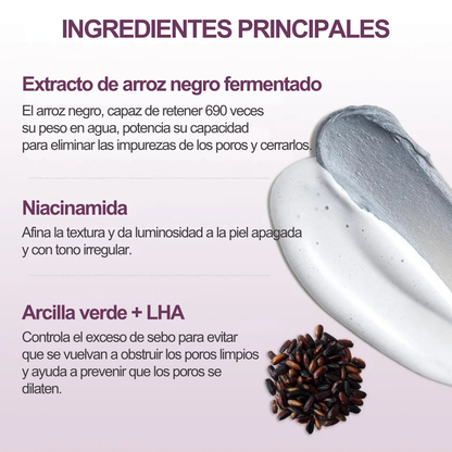 Limpiador Facial de Arroz: Limpieza Profunda y Poros Libres
