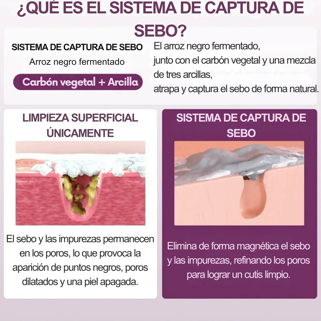 Limpiador Facial de Arroz: Limpieza Profunda y Poros Libres